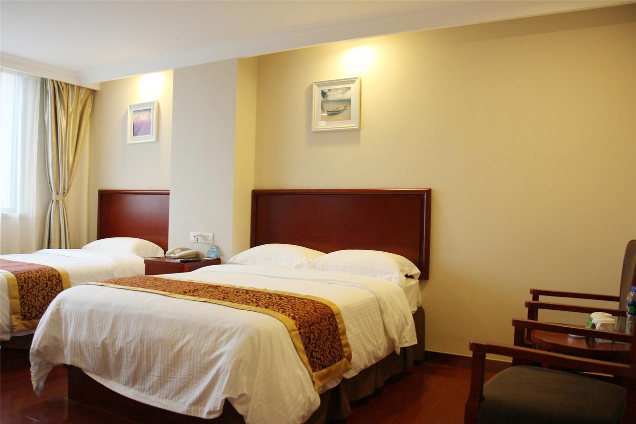 Greentree Inn Tianjin Tanggu Hebei Road Foreign Commodities Market Business Hotel Binhai  Extérieur photo